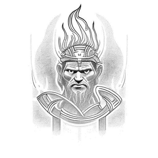 Prometheus Giving Fire To The People