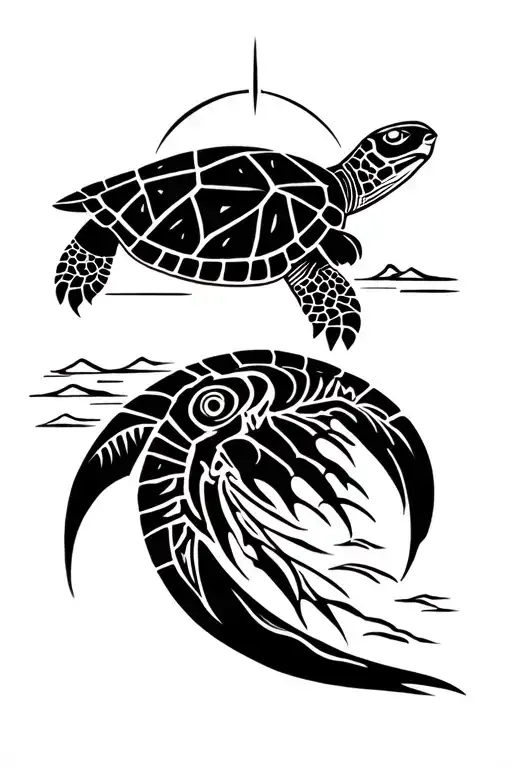 Bousson And Teide And Turtle Volcan