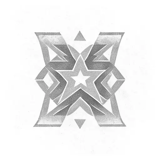 Three Stars In A Horizontal Line