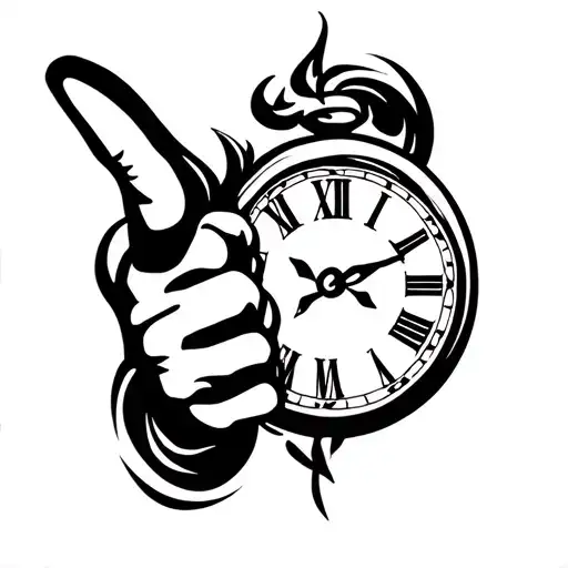 Clock Hands Pointing