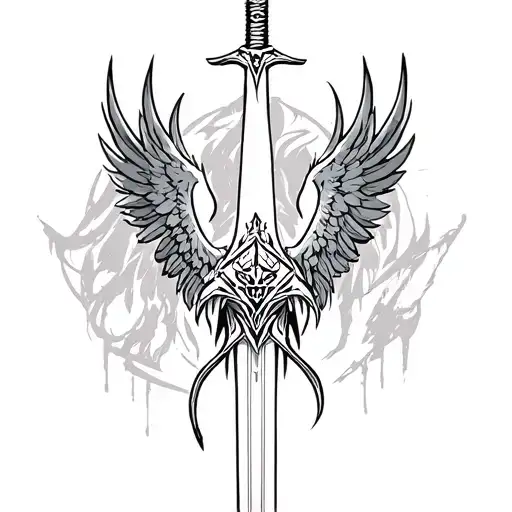 Tyrael Angel Sword