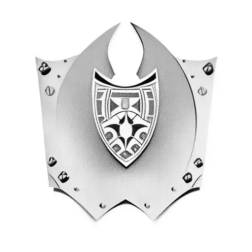 Kenyan Shield Incorporated With Chef Equipment