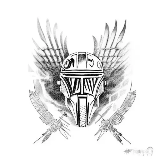 Falcon Skeleton Mandalorian