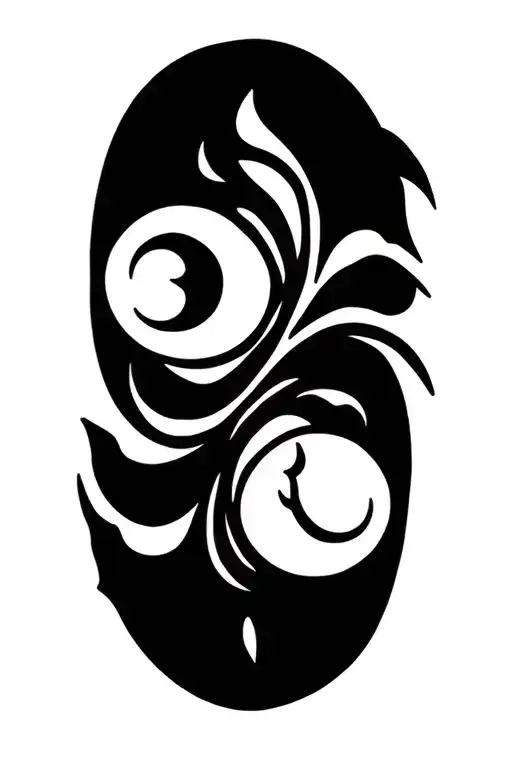 Witchy Symbols With Moons