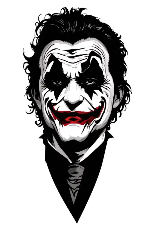 Joker's Face With Bible Verses