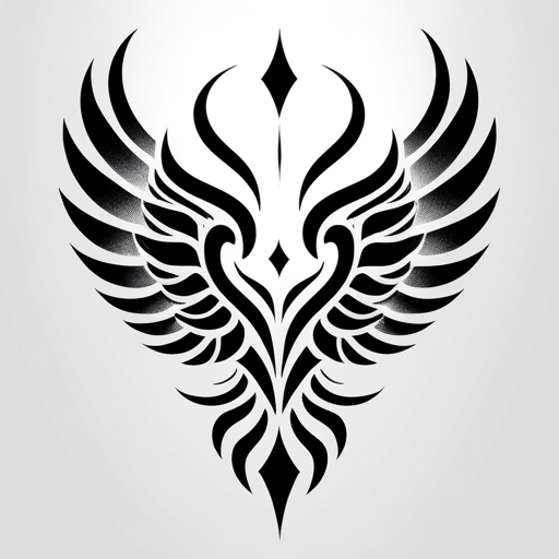 Silver Phoenix Wings