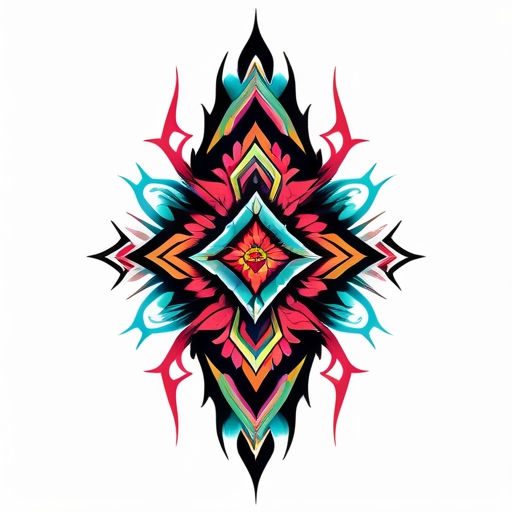 Crimson Path of Eternal Shadows Tattoo idea