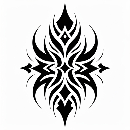 Moonlit Shards of Fate Tattoo idea