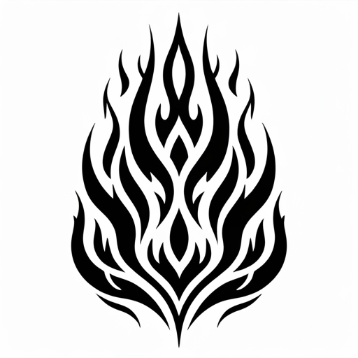 Endless Flame Tattoo idea