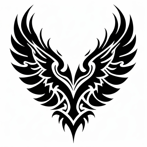Wings of the Wolf Tattoo idea