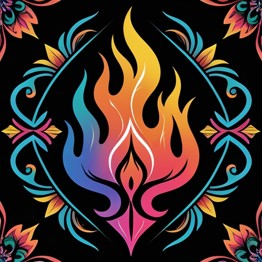 Cleansing Flame Tattoo idea
