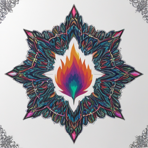 Sacred Flame Tattoo idea