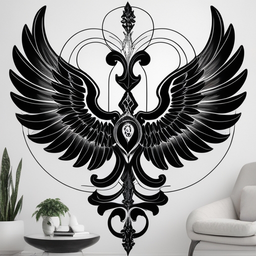 Wings of Fate Tattoo idea