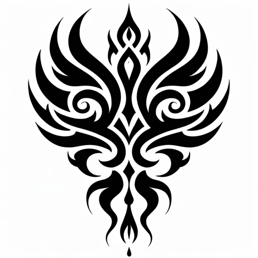 Tears of the Silent Phoenix’s Path Tattoo idea