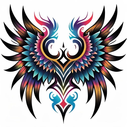 Wings of Eternal Night Tattoo idea