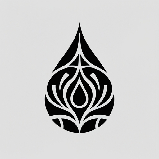 Raindrop Tattoo idea