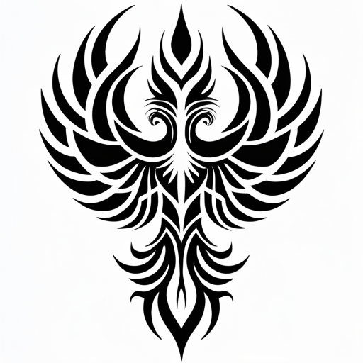 Whispers of the Silent Phoenix Tattoo idea