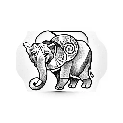 Ring Made Of Cat And Elephant