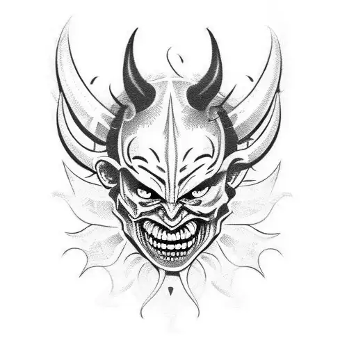 Scary Devil With A Height Of 10Cm