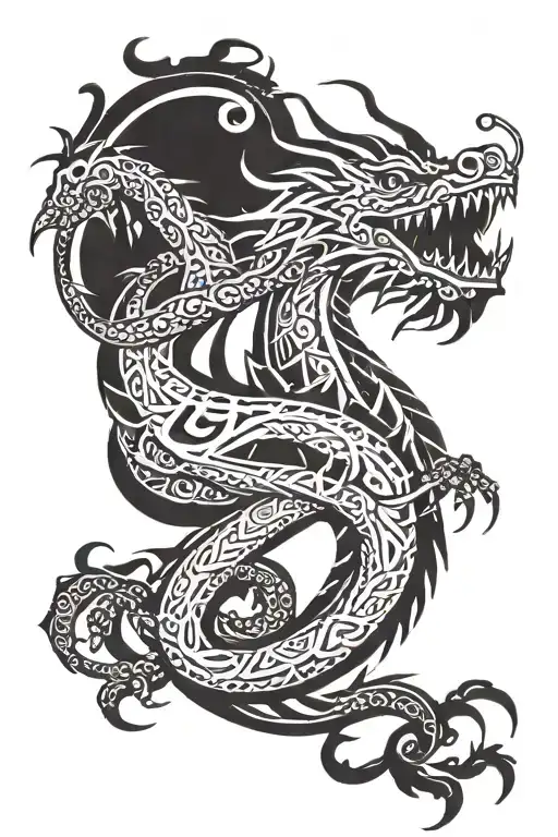 Dragon With I'm Gonna Fly On It