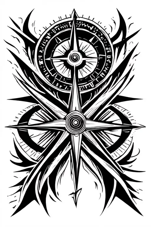 Compass Or Tribal