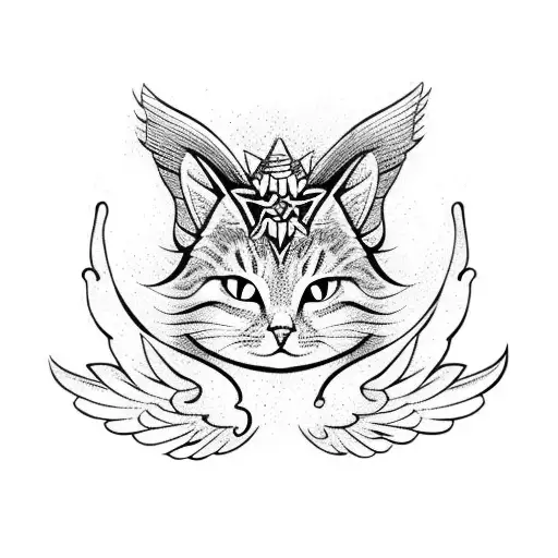 Fairy Cat With Wings
