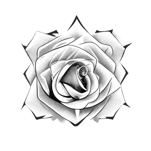 Three Red Roses With Black Wings