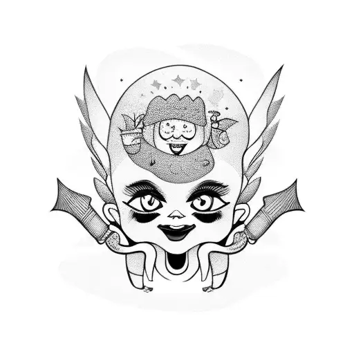 6 Age Little Funny Crazy Cute Girl