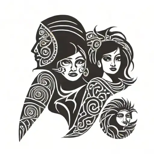 Wife Son And Daughter