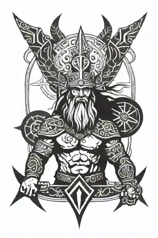 Spiritual Balance Viking Warrior