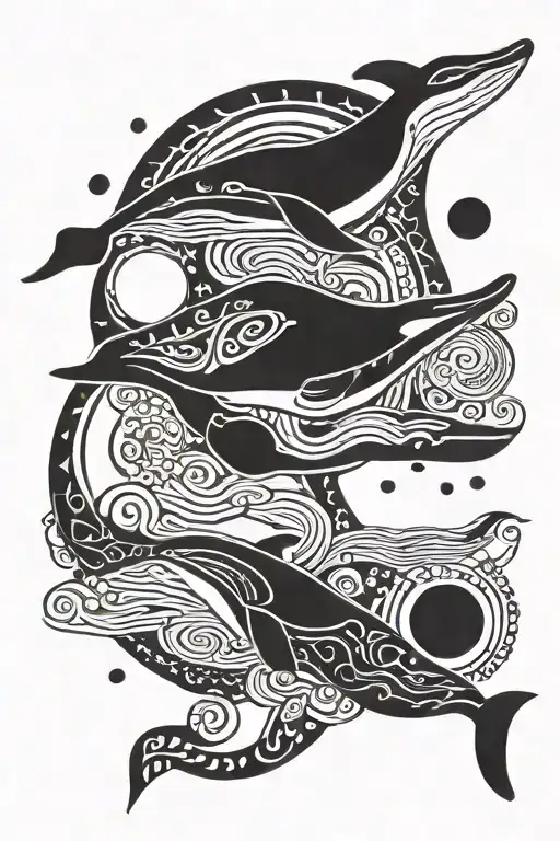 Whale 52 Hz And Moon Phases