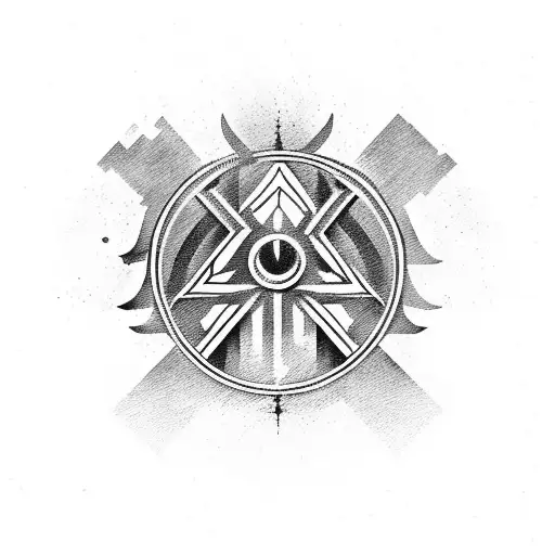 Inked Warrior Symbol Of Resilience