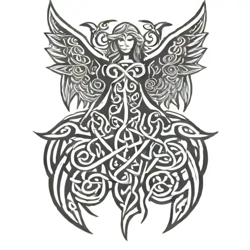 Celtic Guardian Angel