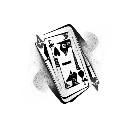 Simple Joker Cards Logo With Color