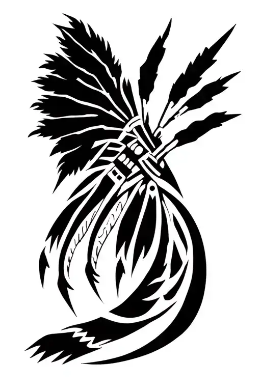 Native American Muscogee Creek Tribal