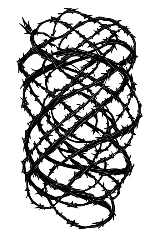 Barb Wire Wrapped
