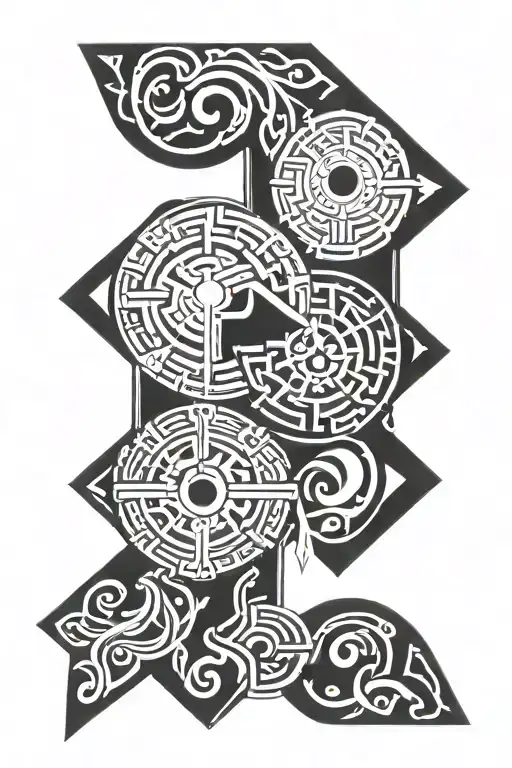 Norsk And Roman My Forearm