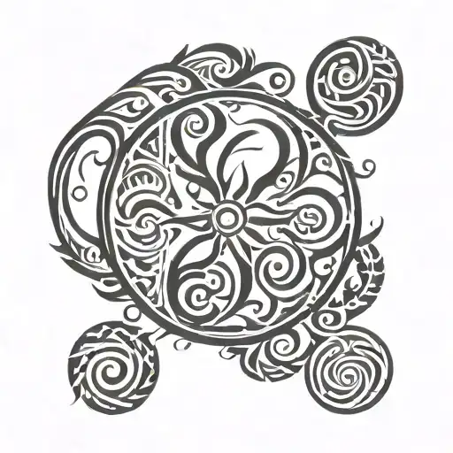 Ornaments Frame Circle