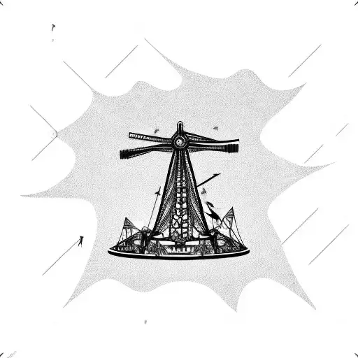 Swing Bird Sea Mountain Rollercoaster