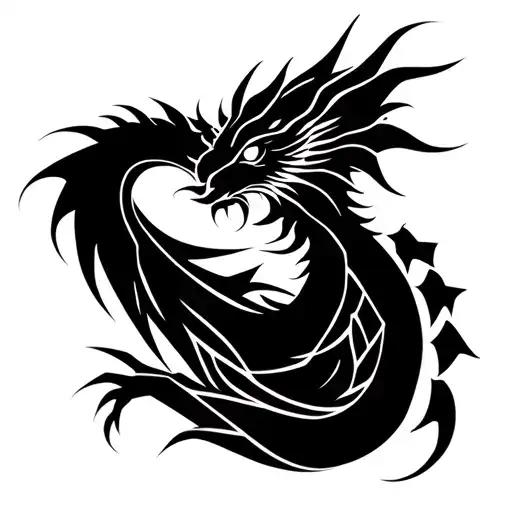 Turk Oragami Dragon In Memory