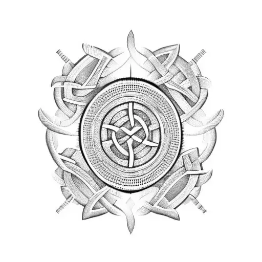 Feather Celtic Knots