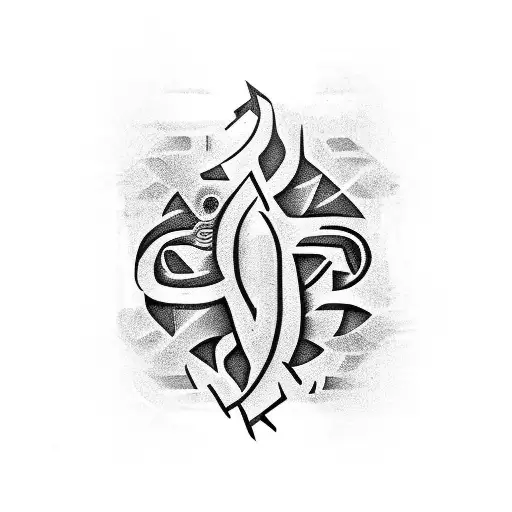 The Word Quint Spelled Vertically