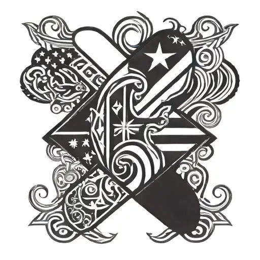 American To Filipino Flag Morphing