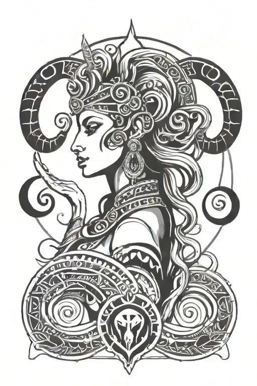 Aries Goddess Sexy Fit