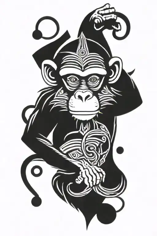 Monkey Tribal