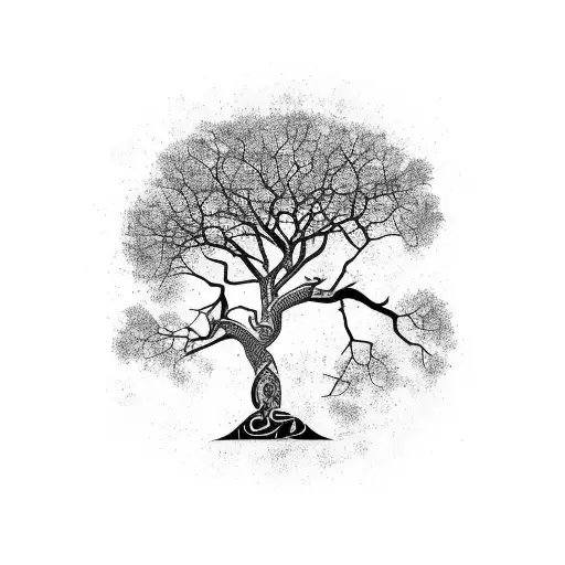 Marula Tree Rain And Strength