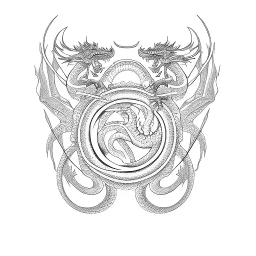 Ouroboros Infinity Dragon