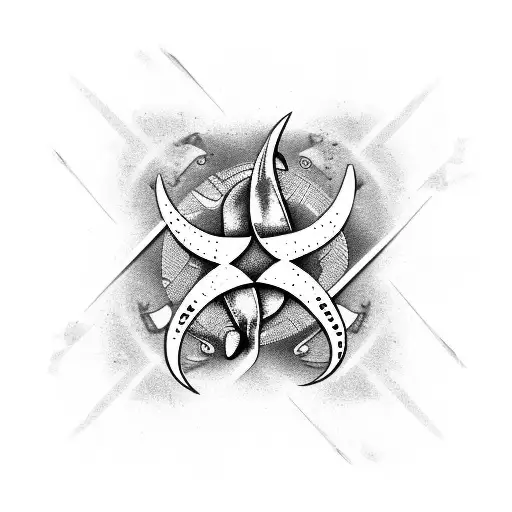 Pisces Sign With Cooper Wrote In It