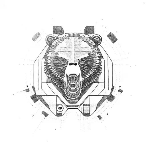 Mechanical Bear Streampunk