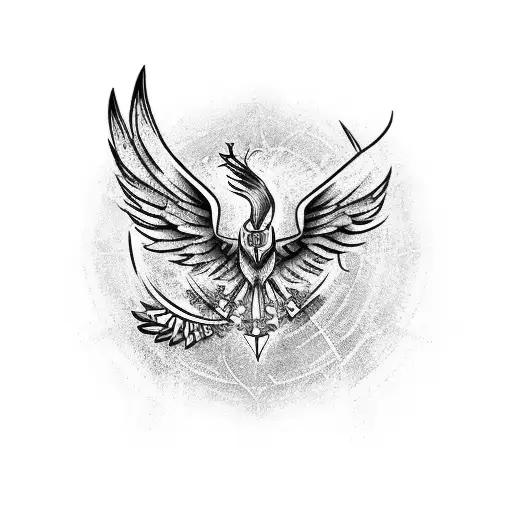 Phoenix With A Name Of Yeshua